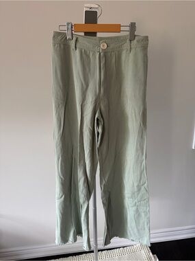 Sage Wide Leg Denim Pants